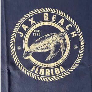 🆕NWOT Comfort Colors Jax Beach Florida T-Shirt • Size Large